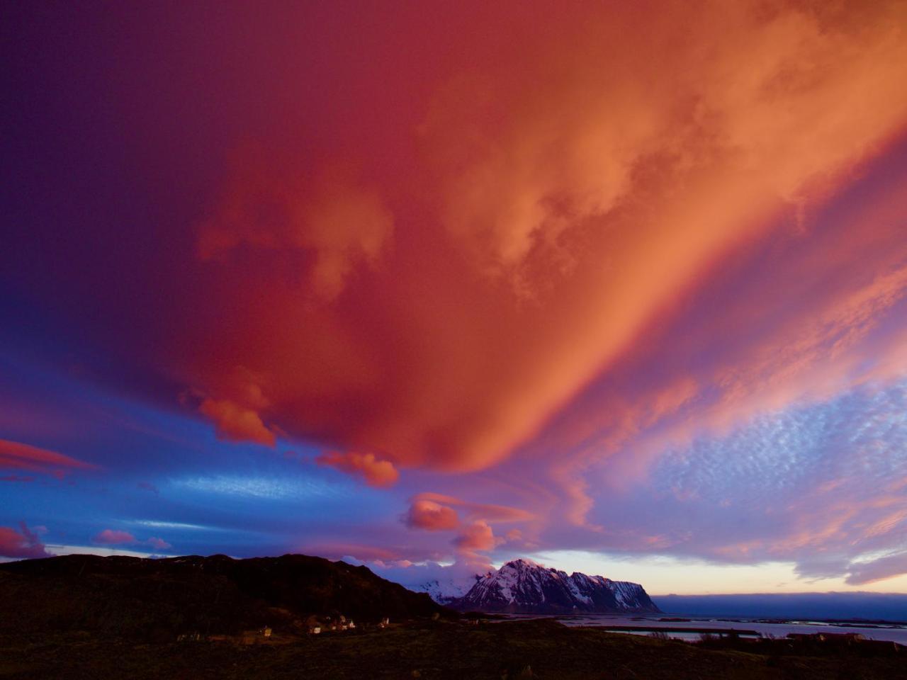 Seaside View Lofoten Bostad Exteriér fotografie