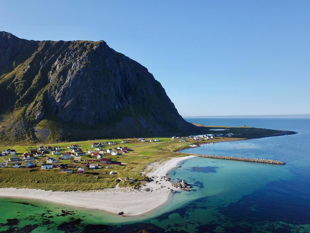 Seaside View Lofoten Bostad Exteriér fotografie